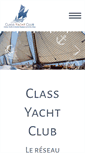 Mobile Screenshot of classyachtclub.fr